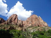 Grand Canyon view looking up